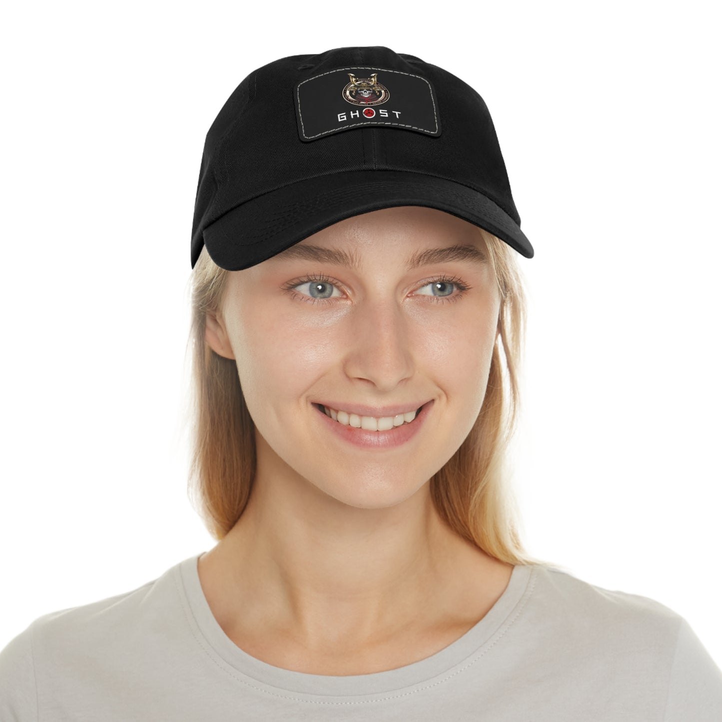 Original Ghost Dad Hat with Leather Patch