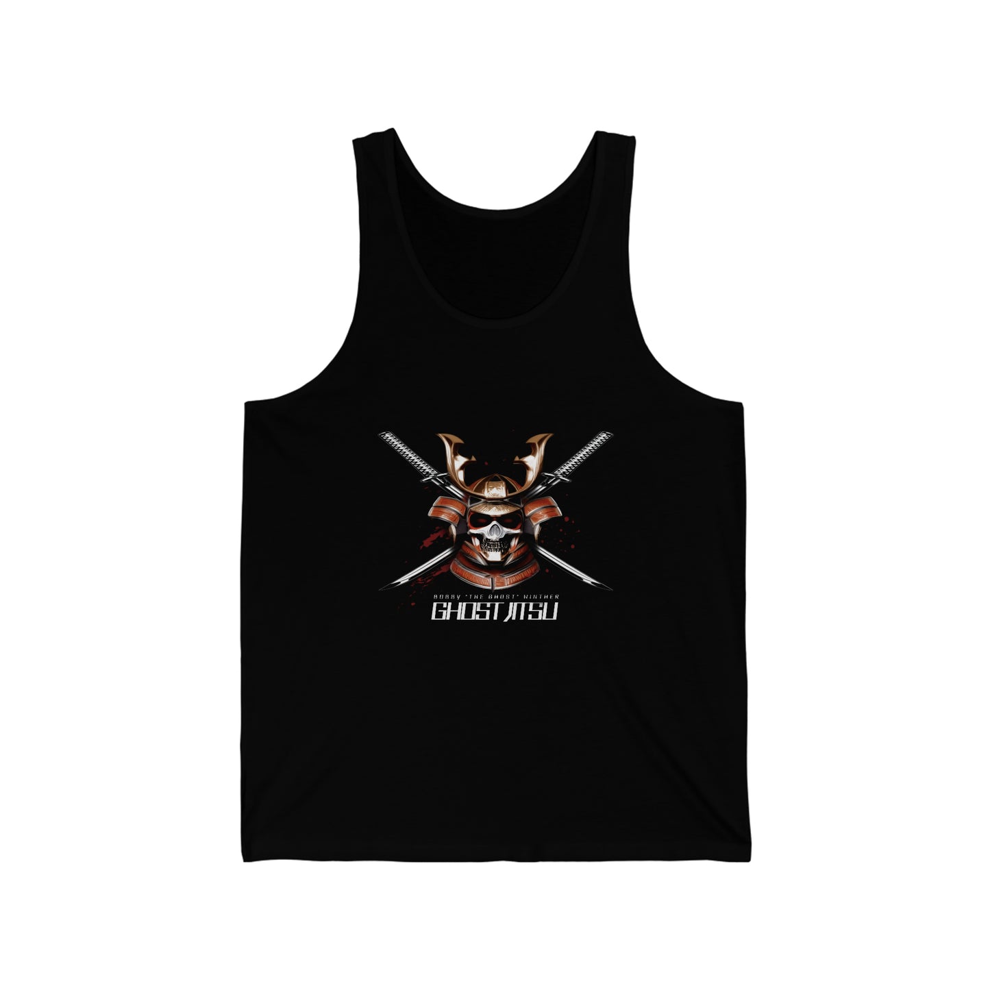 Ghost Jitsu Unisex Jersey Tank Top