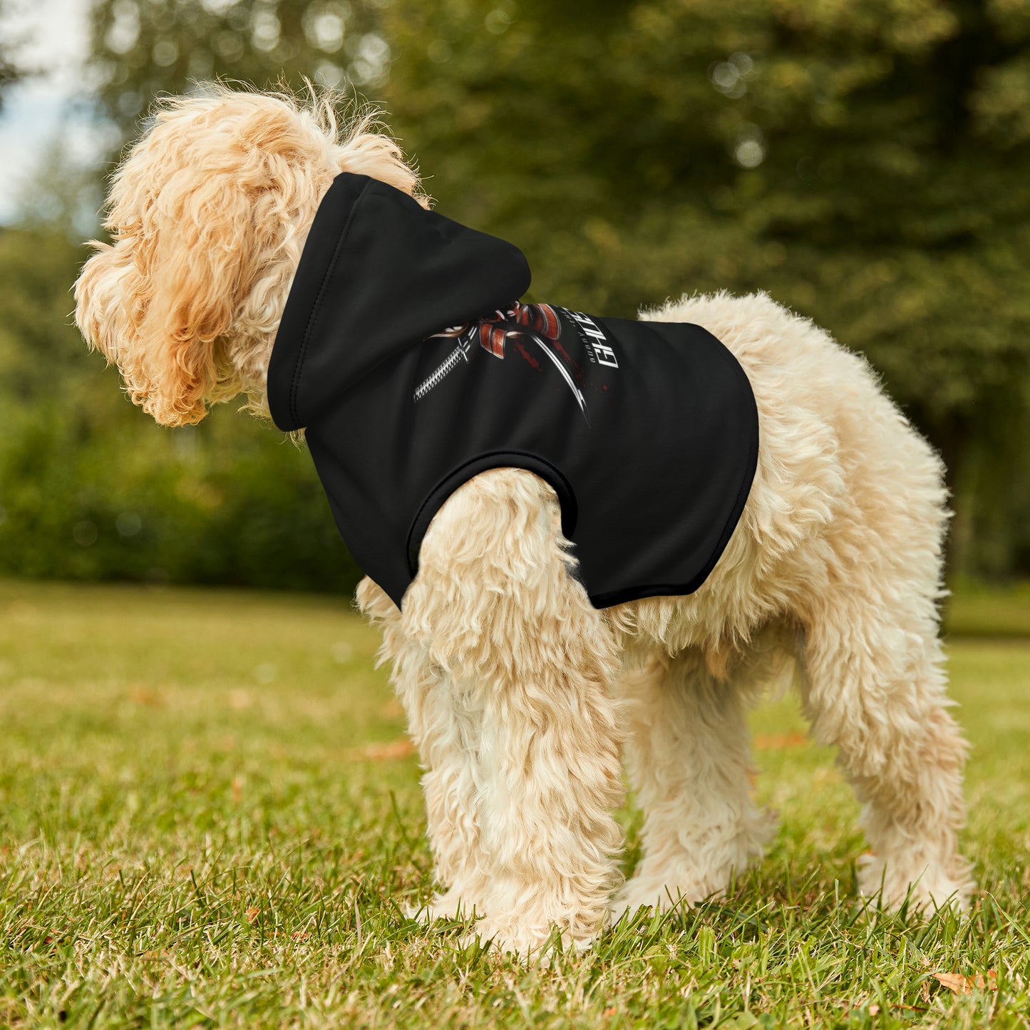Ghost Jitsu Pet Hoodie