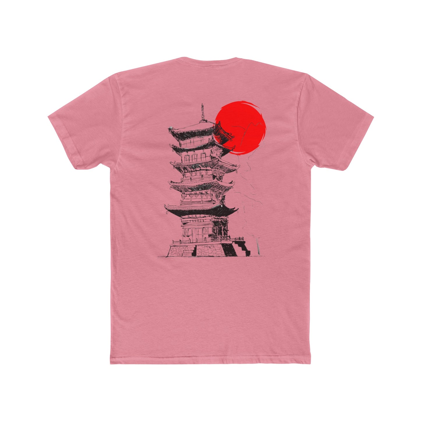 Ghost Jitsu Red Glow Tee