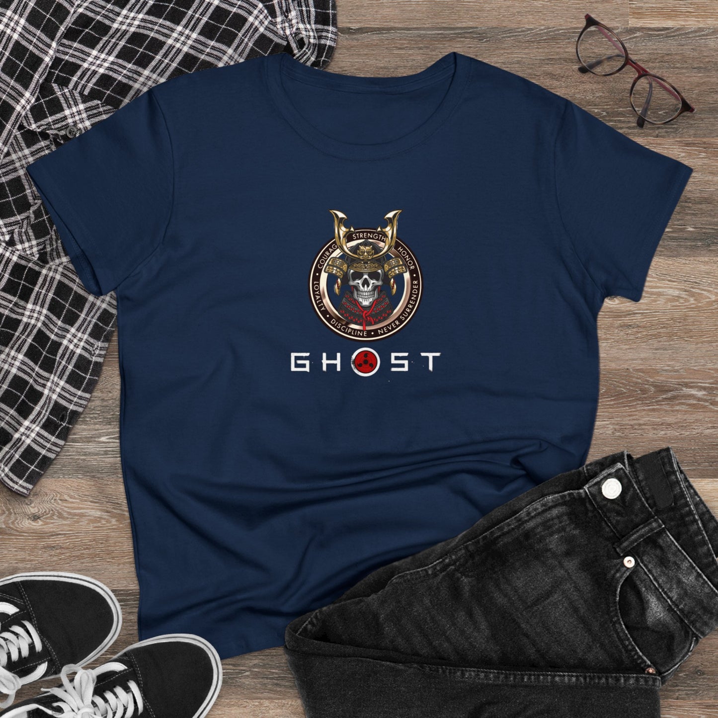 Original Ghost Women's Fitted Tee