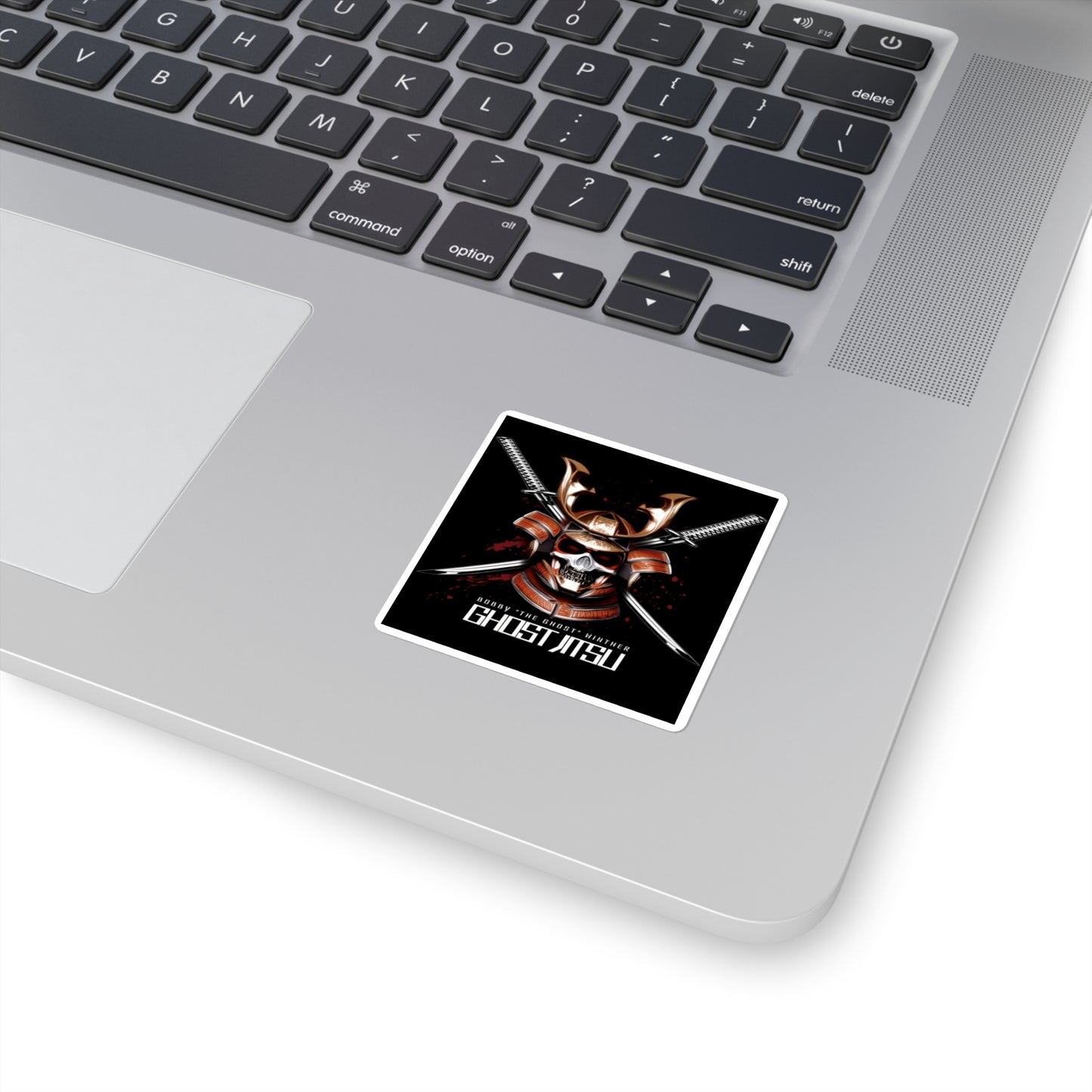 Ghost Jitsu Square Stickers
