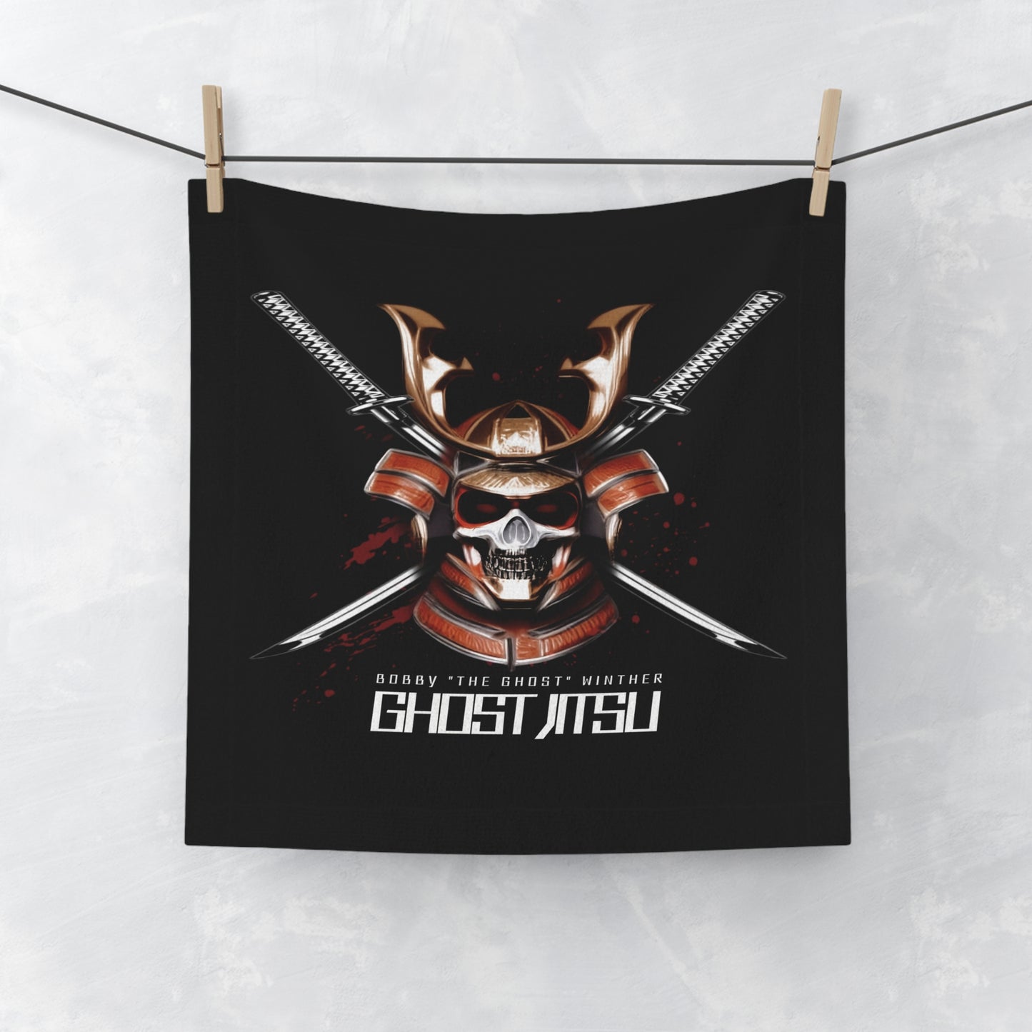 Ghost Jitsu Face Towel