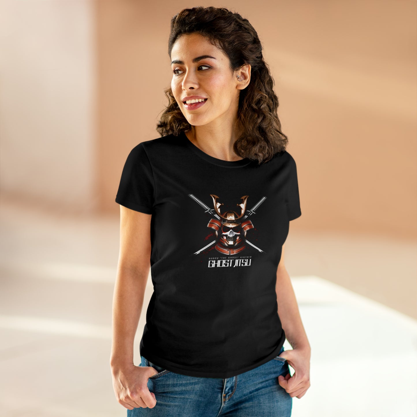 Ghost Jitsu Women's Fitted Tee