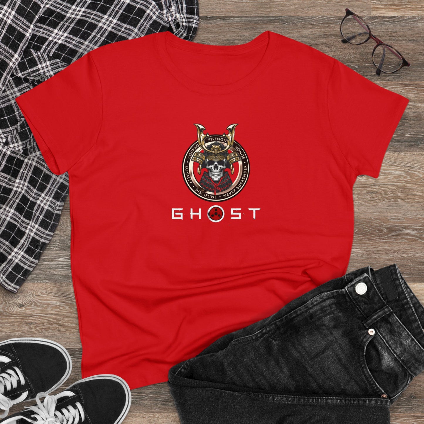 Original Ghost Women's Fitted Tee