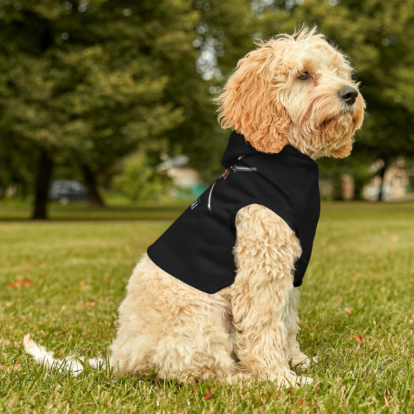 Ghost Jitsu Pet Hoodie