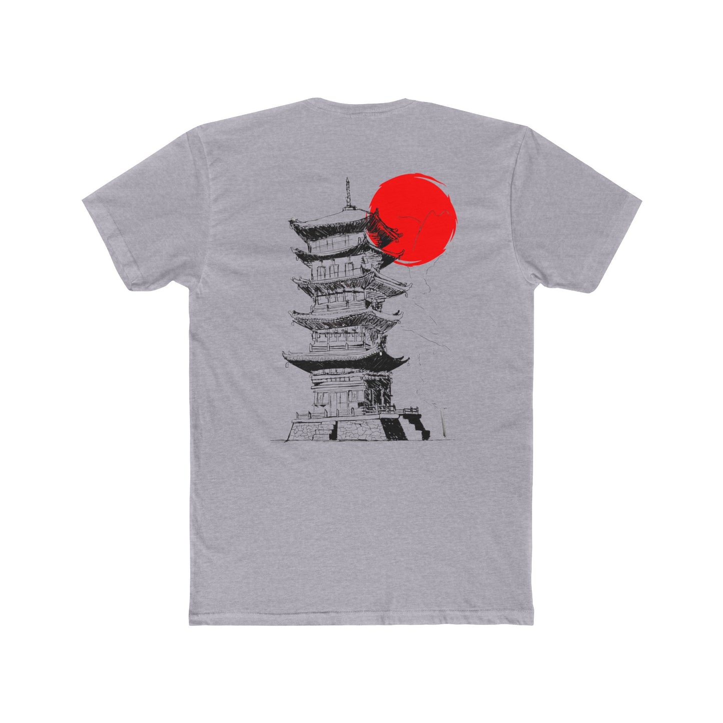 Ghost Jitsu Red Glow Tee
