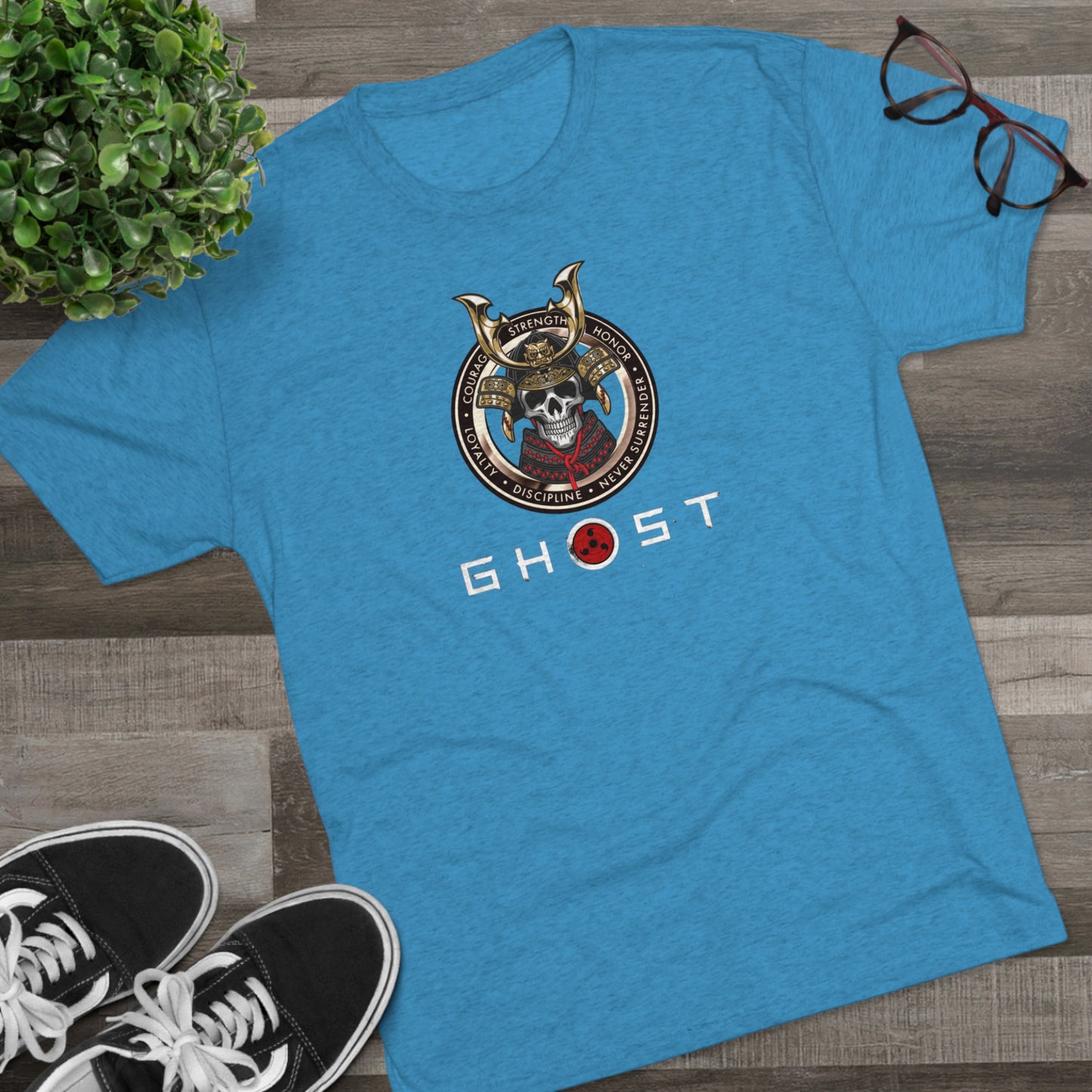 Original Ghost Unisex High Quality Tri-Blend Crew Tee