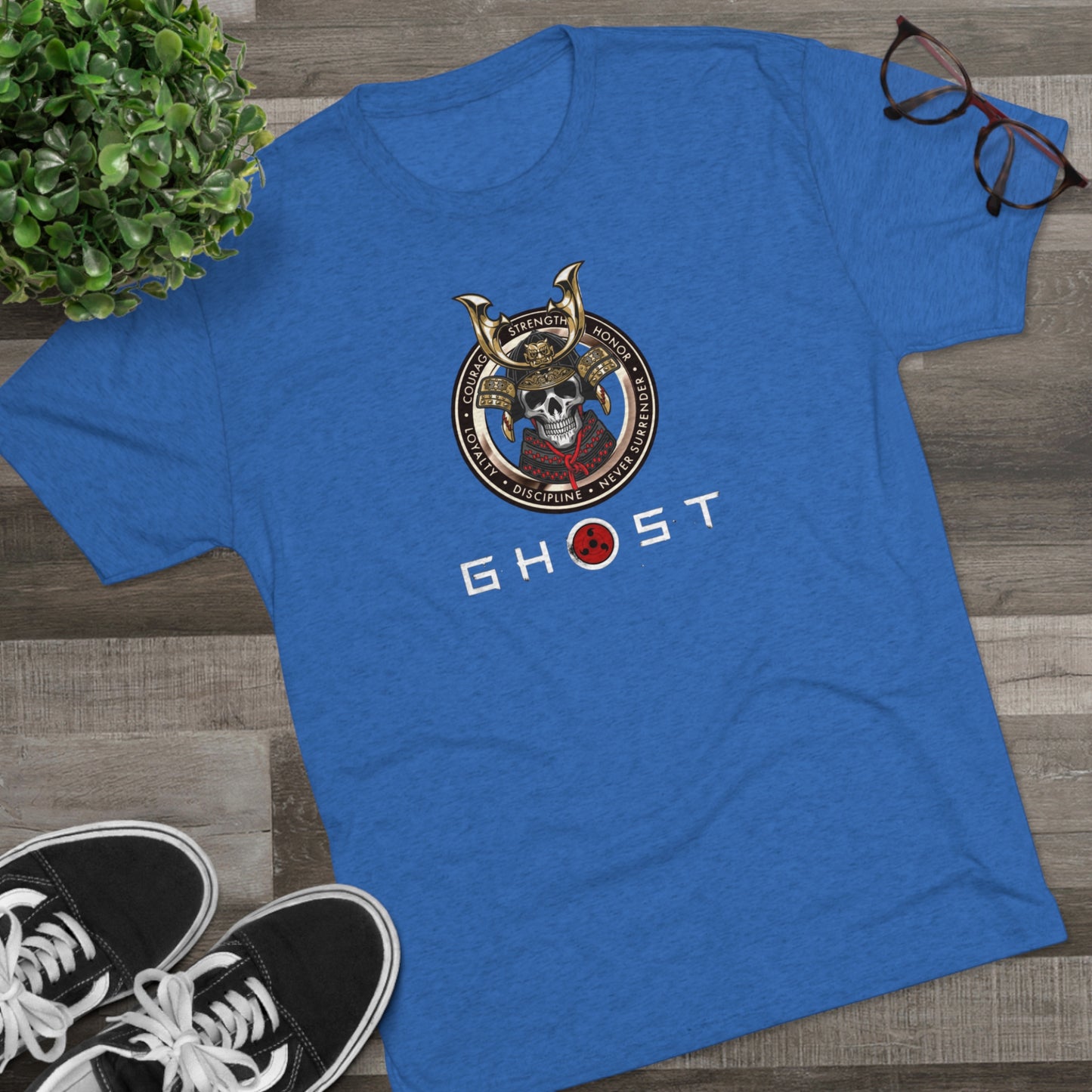 Original Ghost Unisex High Quality Tri-Blend Crew Tee