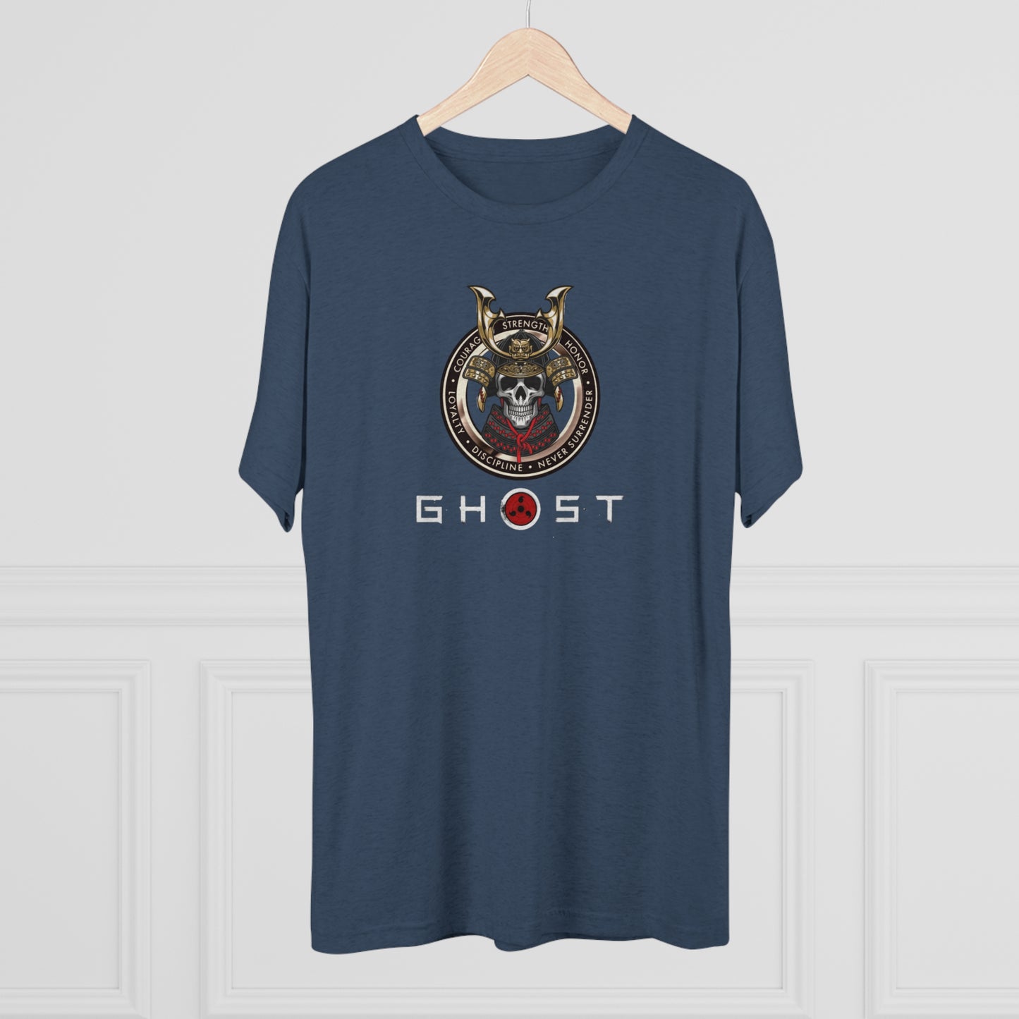 Original Ghost Unisex High Quality Tri-Blend Crew Tee