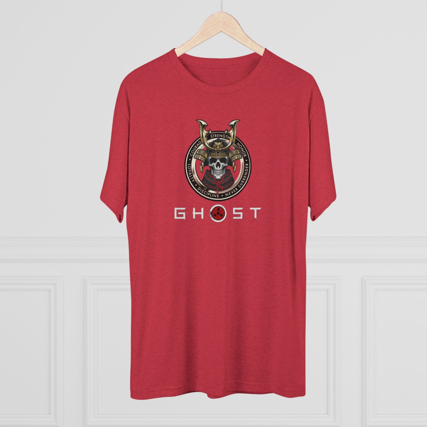 Original Ghost Unisex High Quality Tri-Blend Crew Tee