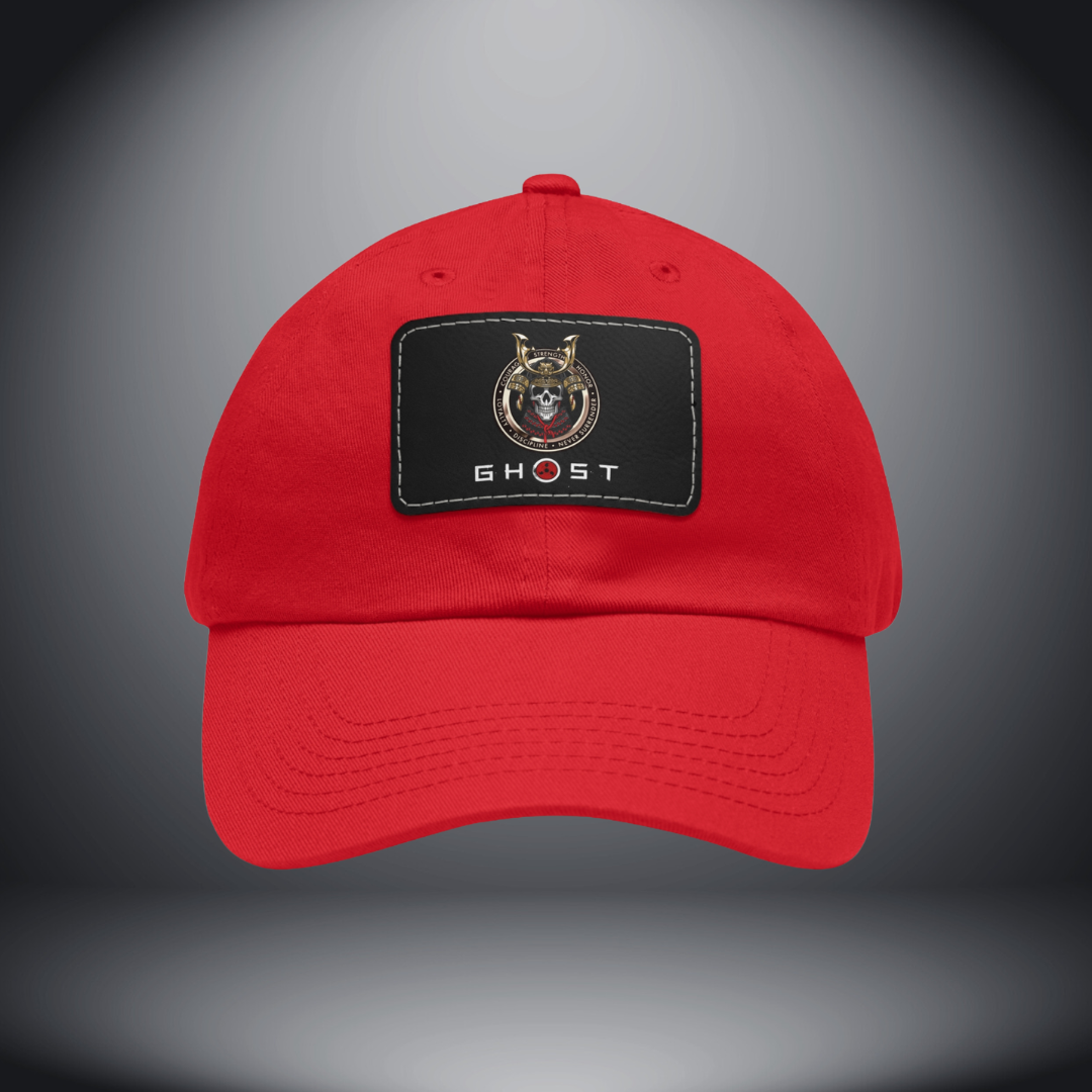 Original Ghost Dad Hat with Leather Patch