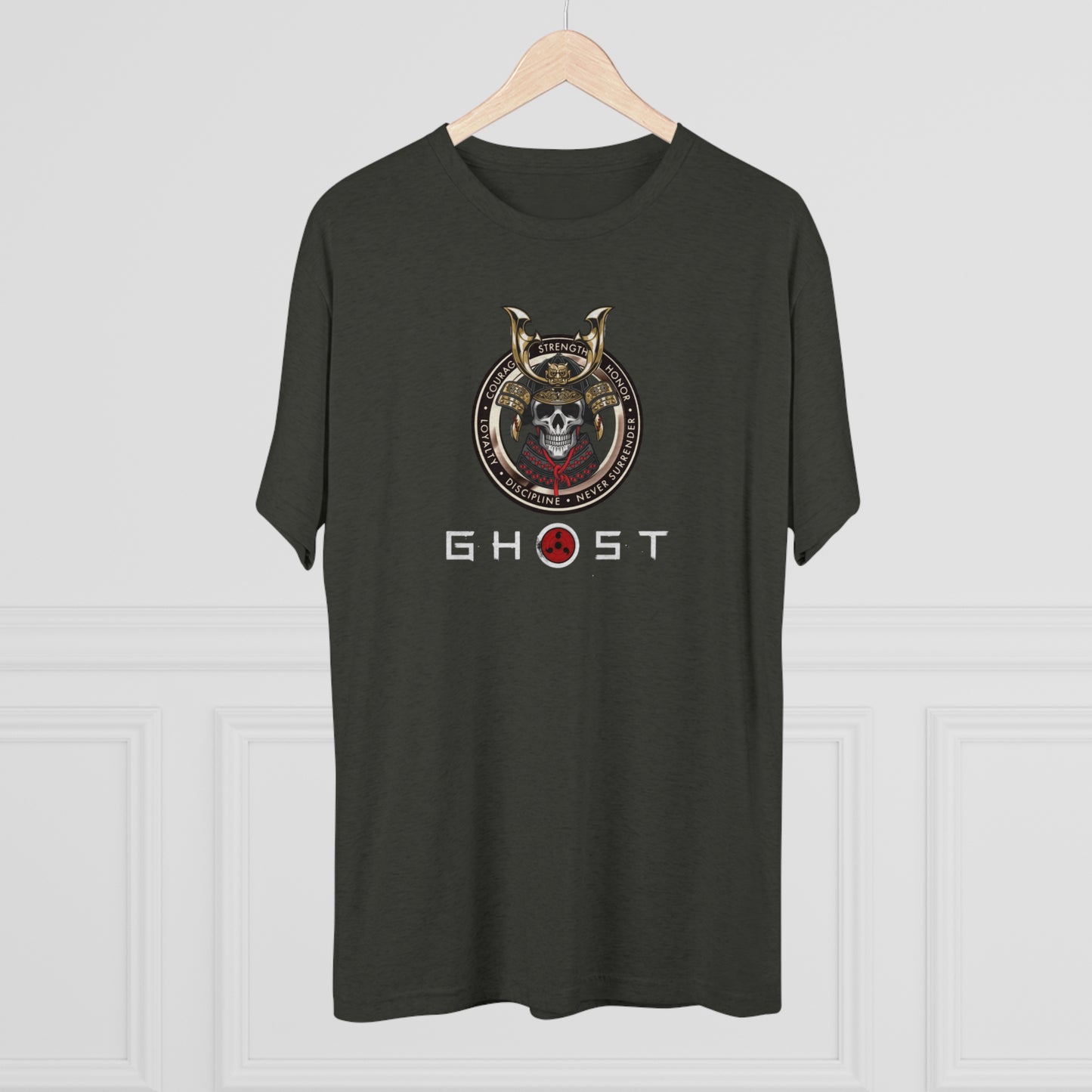 Original Ghost Unisex High Quality Tri-Blend Crew Tee