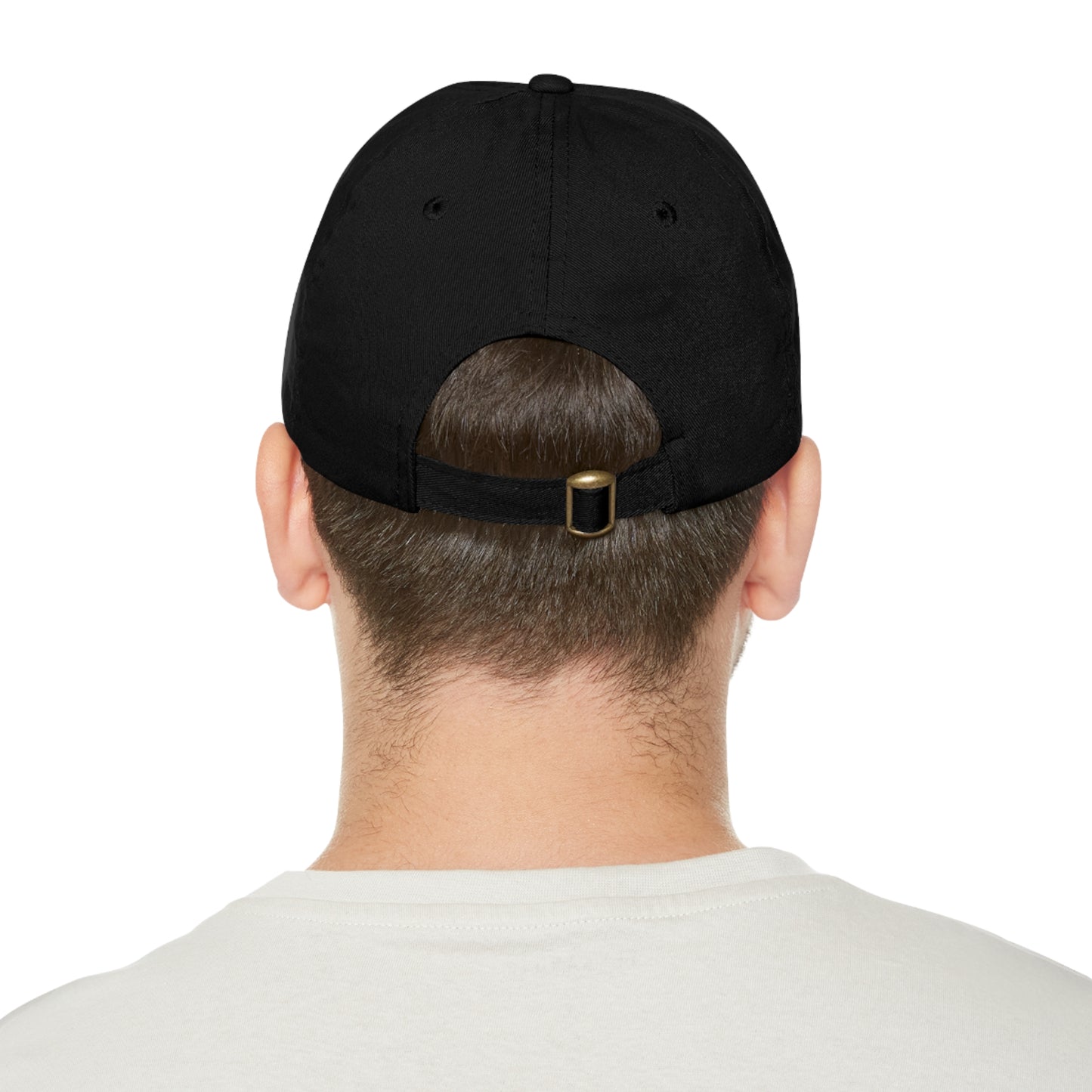 Ghost Jitsu Dad Hat with Leather Patch