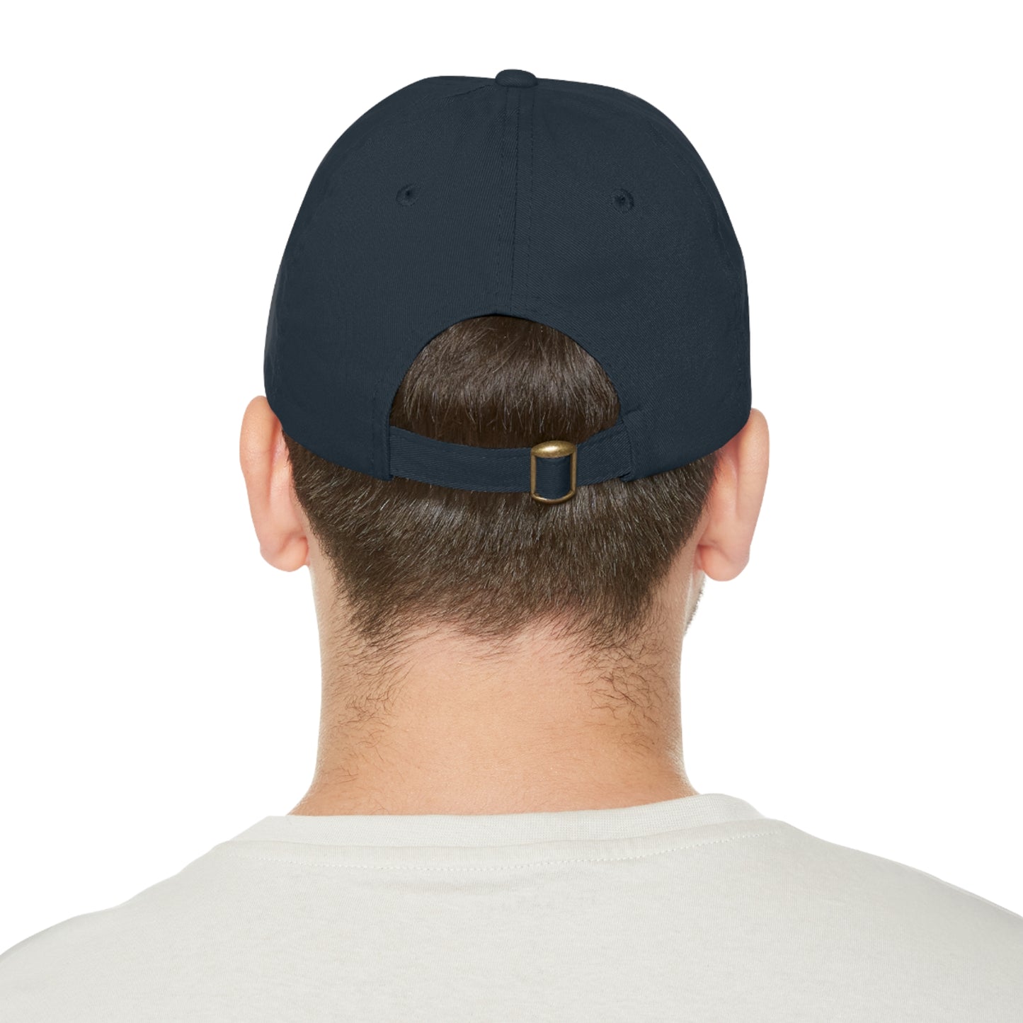 Ghost Jitsu Dad Hat with Leather Patch