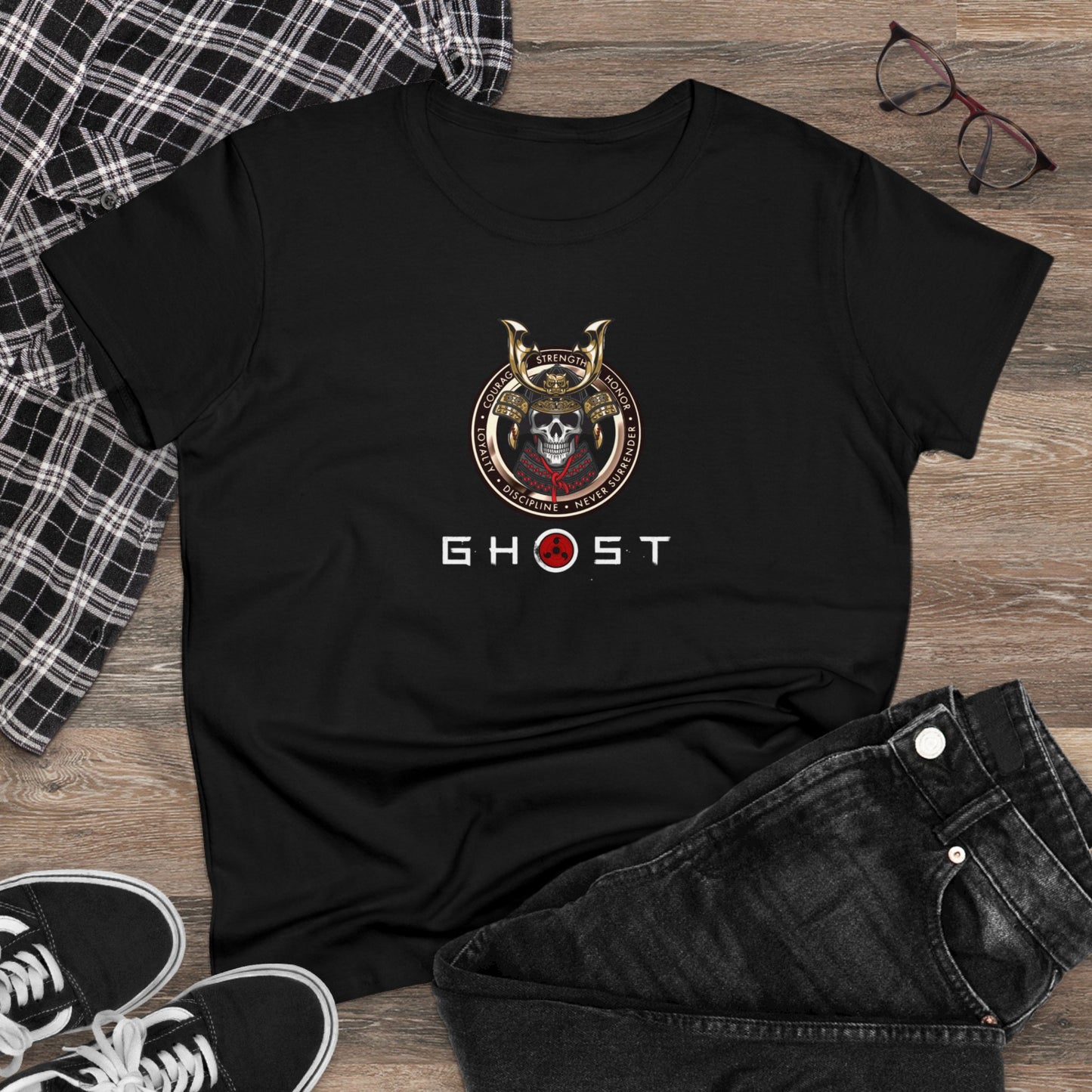 Original Ghost Women's Fitted Tee