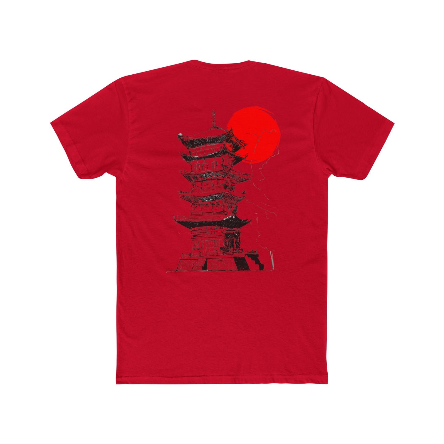 Ghost Jitsu Red Glow Tee