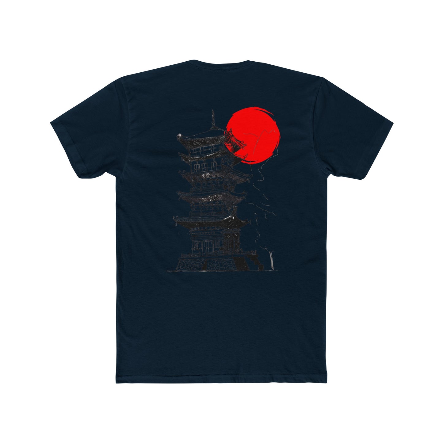 Ghost Jitsu Red Glow Tee