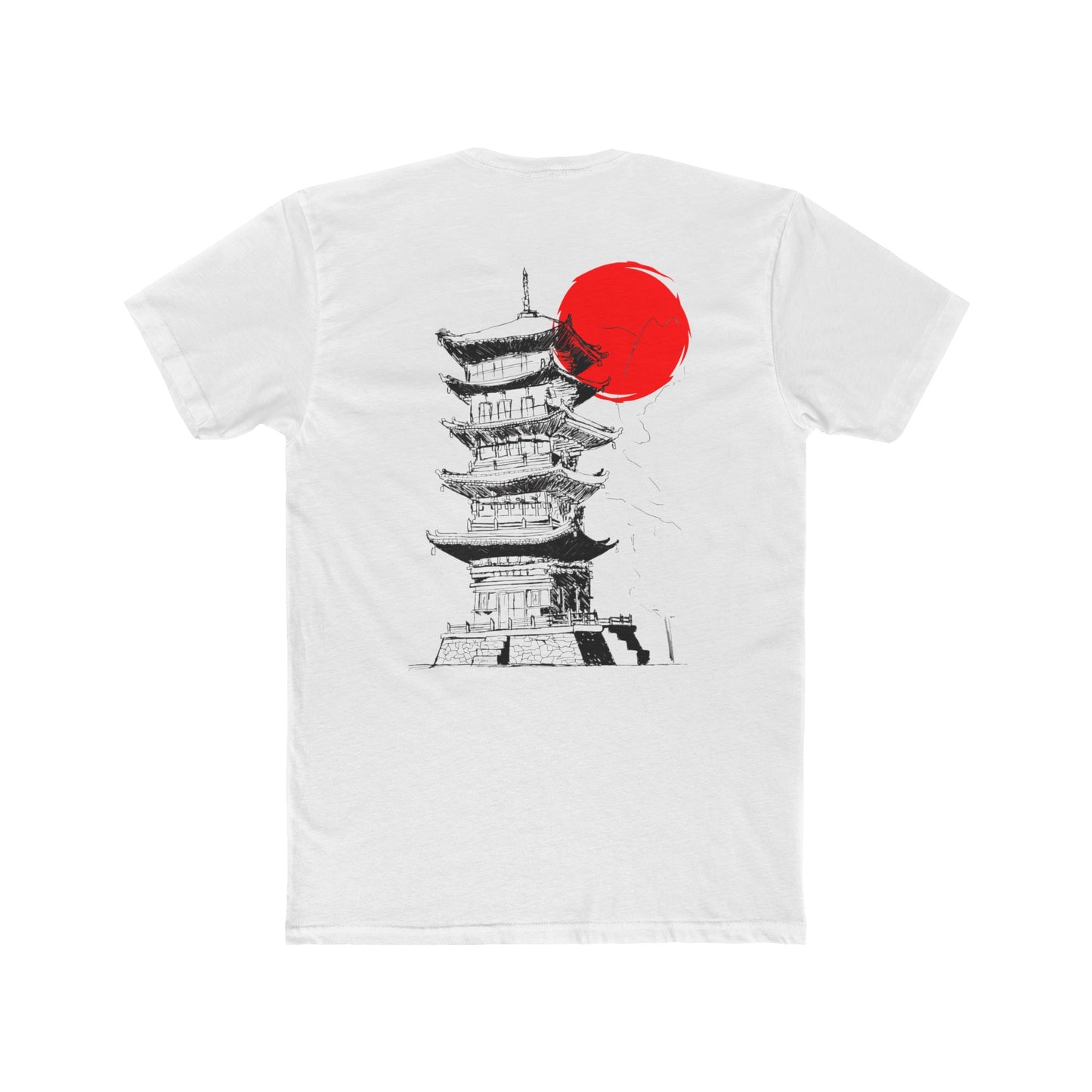 Ghost Jitsu Red Glow Tee