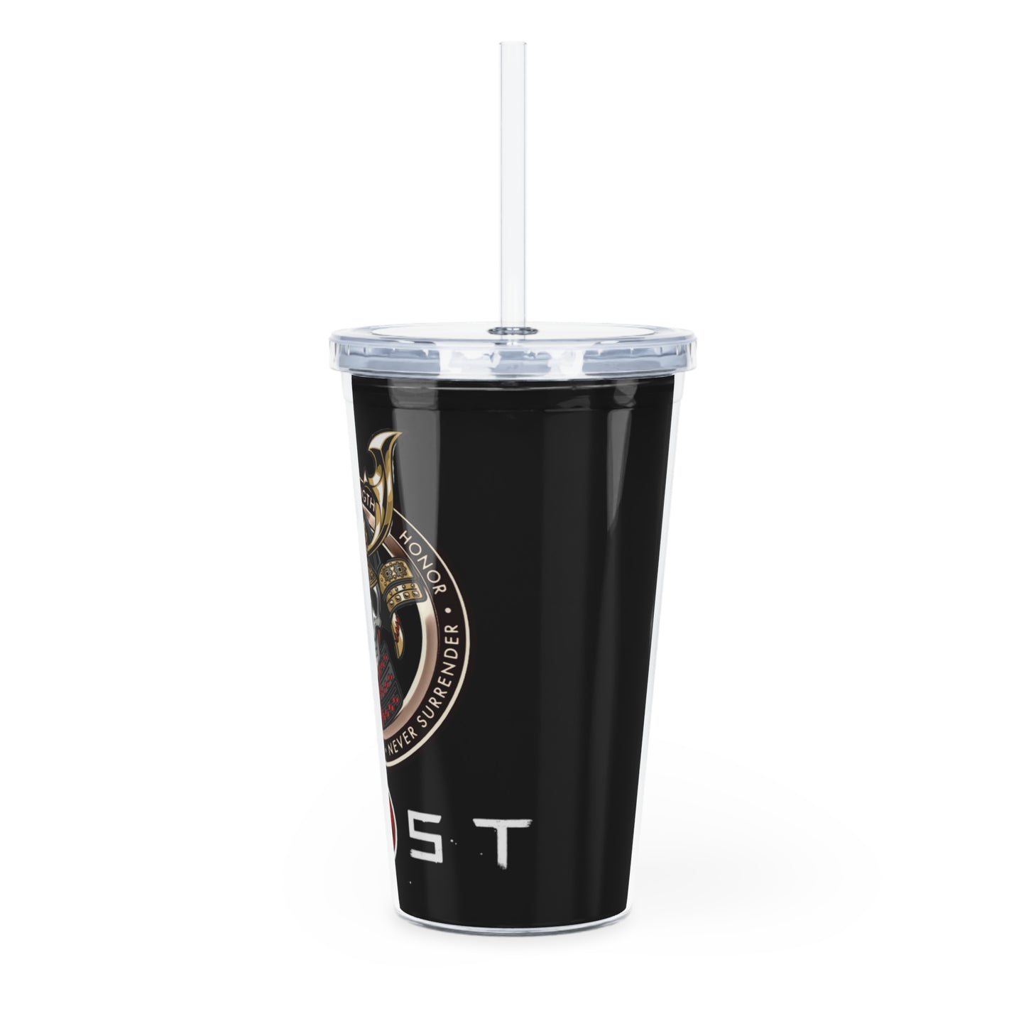 Original Ghost Plastic Tumbler with Straw