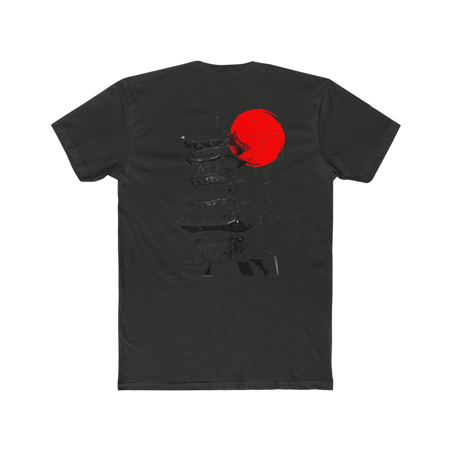 Ghost Jitsu Red Glow Tee