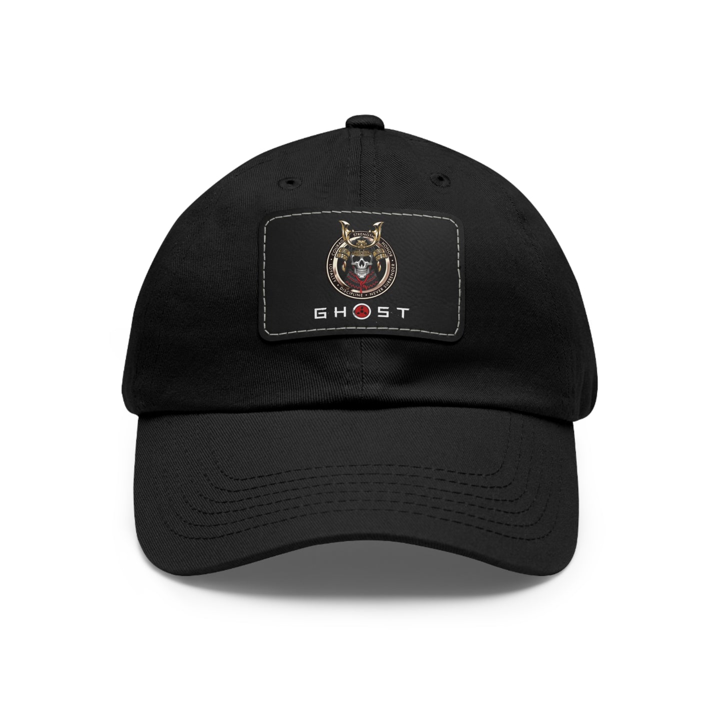 Original Ghost Dad Hat with Leather Patch