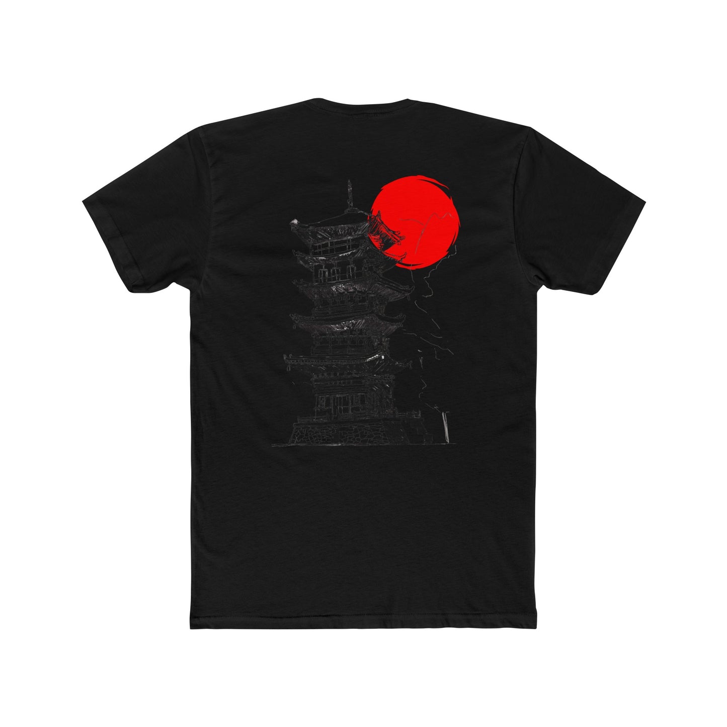 Ghost Jitsu Red Glow Tee