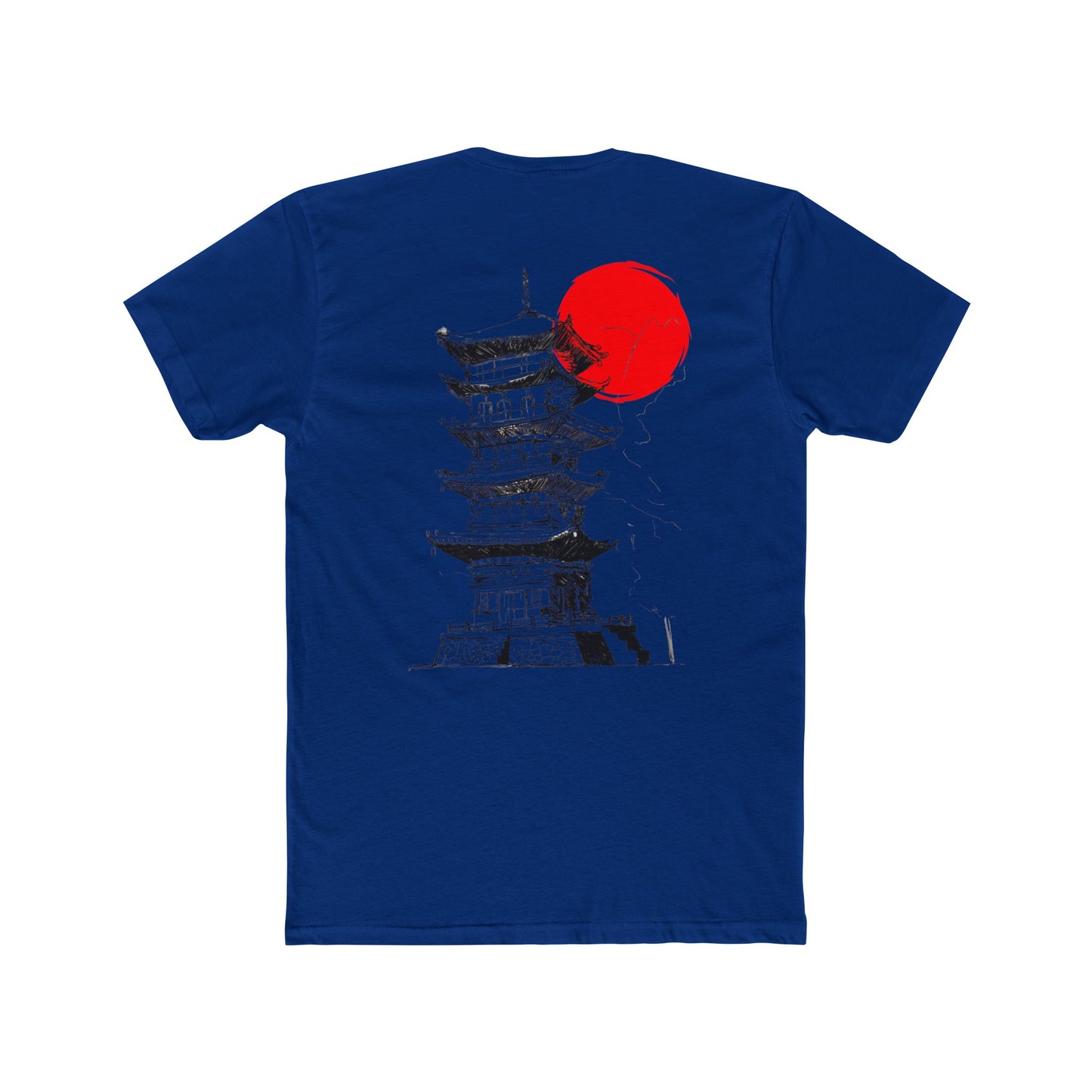 Ghost Jitsu Red Glow Tee