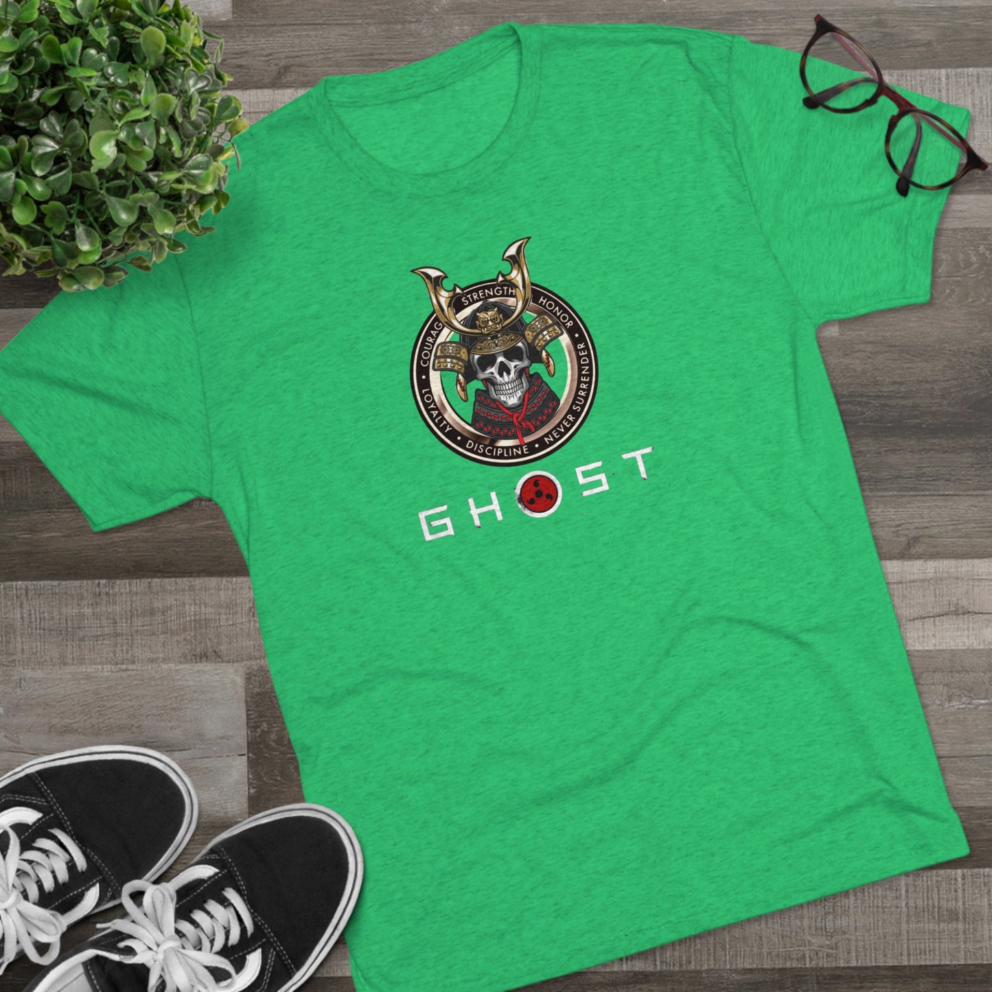 Original Ghost Unisex High Quality Tri-Blend Crew Tee