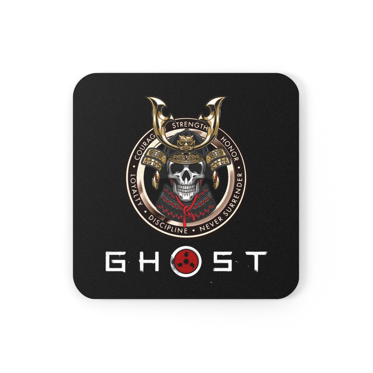 Original Ghost Cork Back Coaster